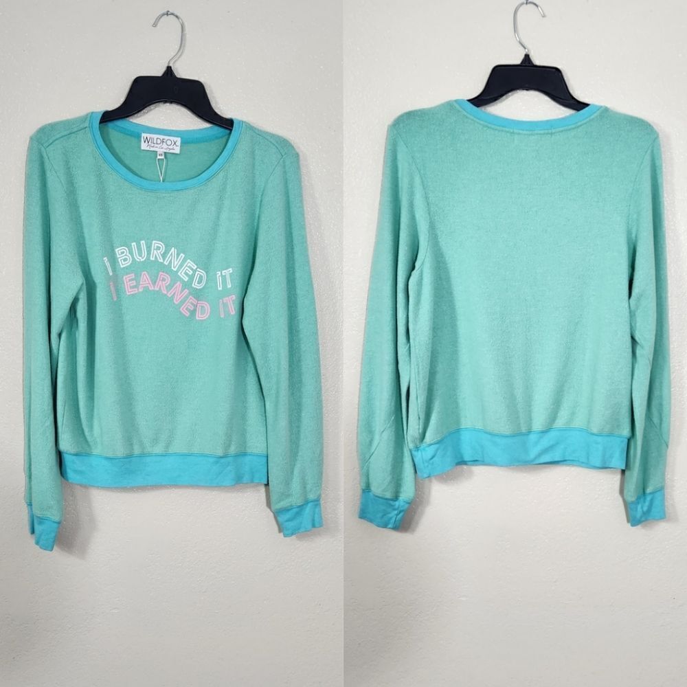 NWT Wildfox I Earned It Baggy Beach Jumper Size XS Style BBJ-I Earned It